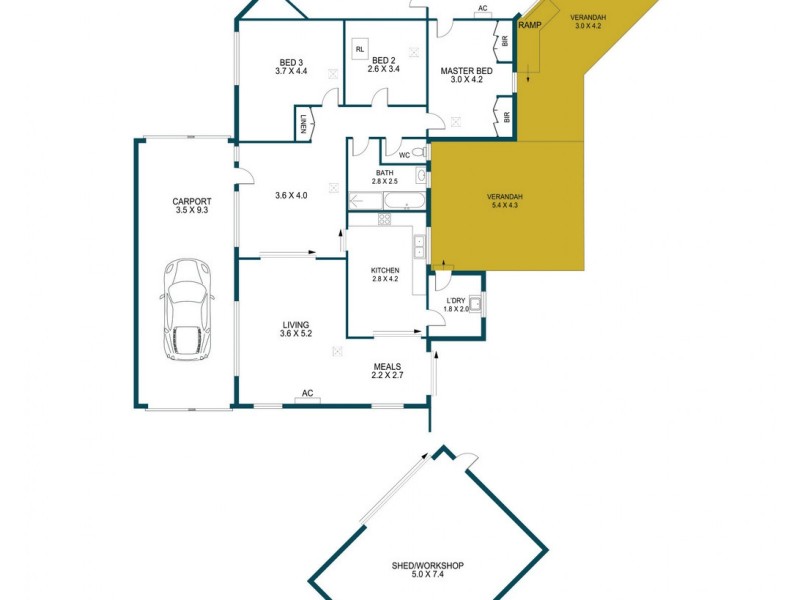 110 Coppleridge Drive, Elizabeth Vale SA 5112 Floorplan