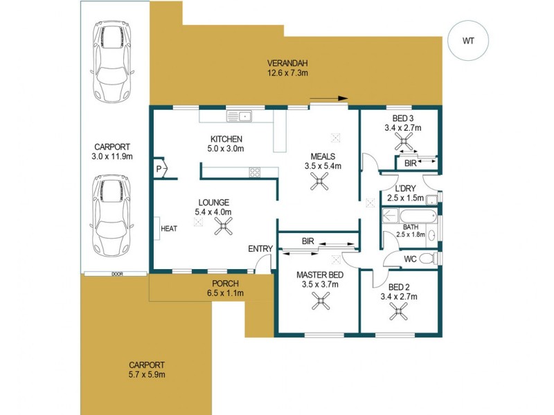 50 Byron Bay Drive, Paralowie SA 5108 Floorplan