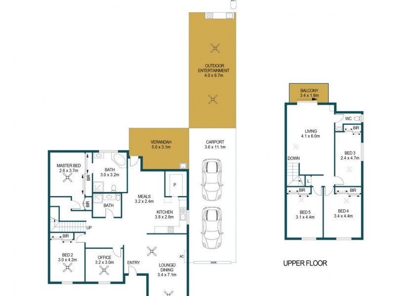 21 Bellinger Road, Elizabeth East SA 5112 Floorplan