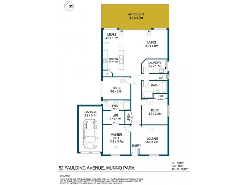 52 Faulding Avenue, Munno Para SA 5115 Floorplan