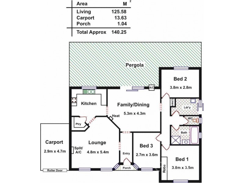 26 Santander Drive, Paralowie SA 5108 Floorplan