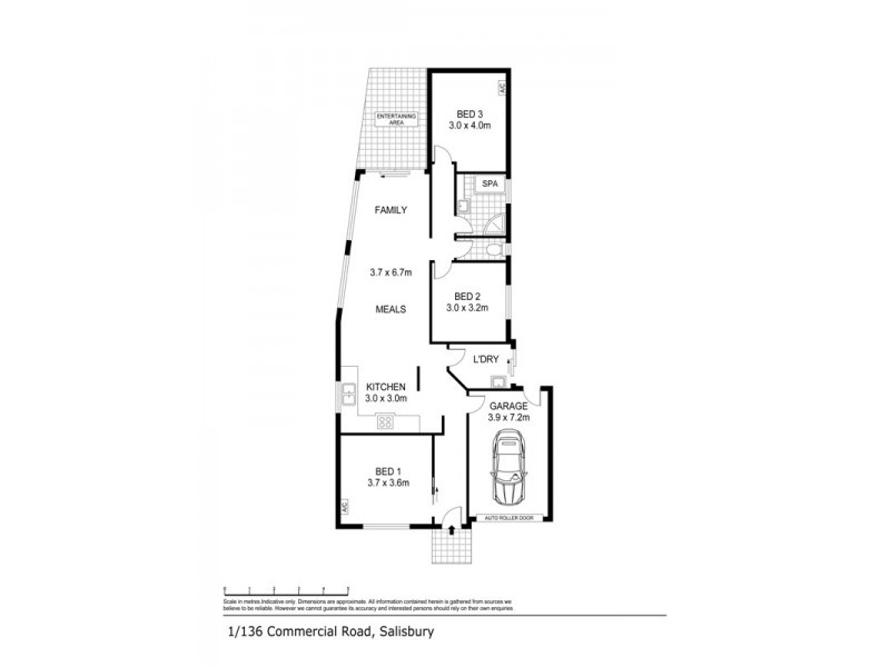136 Commercial Road, Salisbury SA 5108 Floorplan