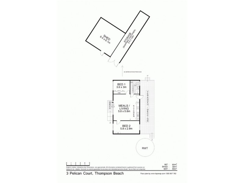 3 Pelican Court, Thompson Beach SA 5501 Floorplan
