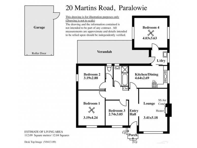 20 Martins Road, Paralowie SA 5108 Floorplan