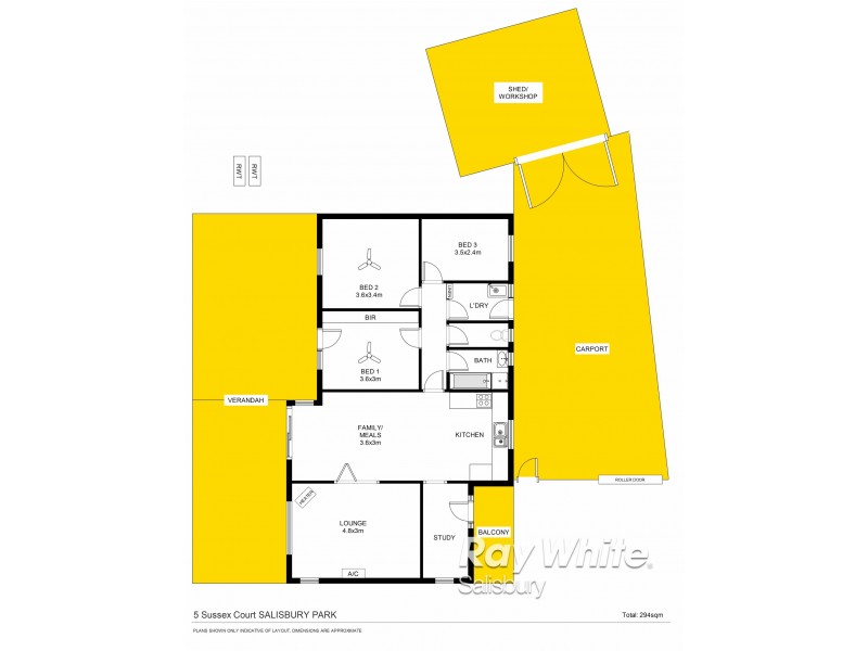 5 Sussex Court, Salisbury Park SA 5109 Floorplan