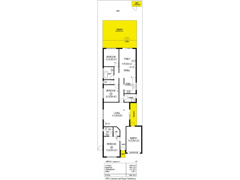 138 Commercial Road, Salisbury SA 5108 Floorplan