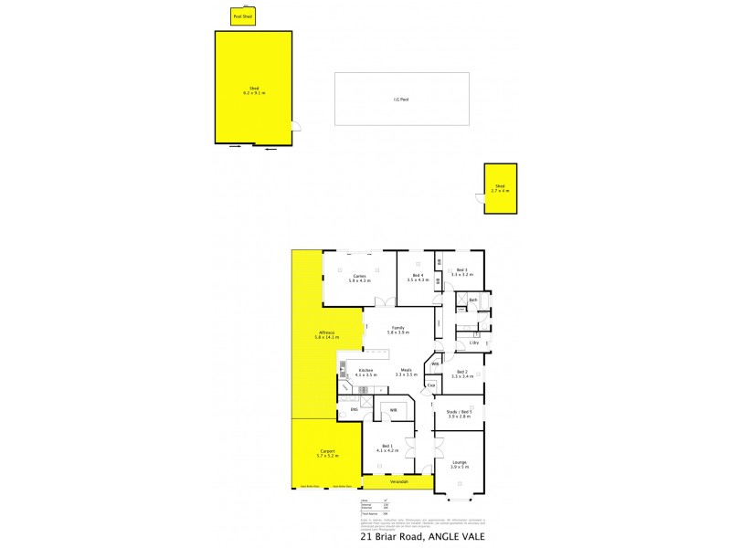 21 Briar Road, Angle Vale SA 5117 Floorplan