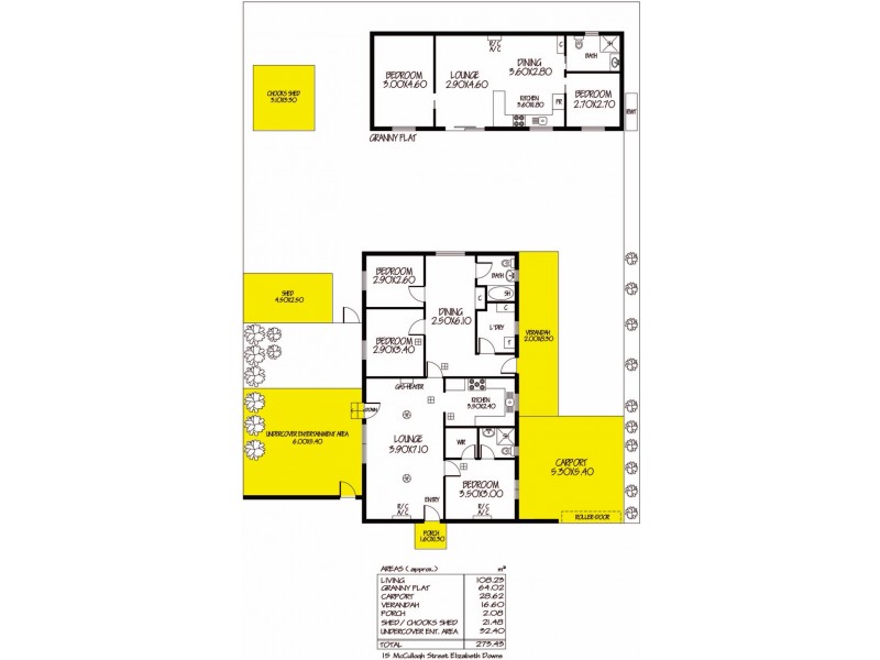 15 Mccullogh Street, Elizabeth Downs SA 5113 Floorplan