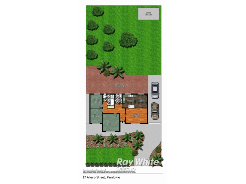 17 Alvaro Street, Paralowie SA 5108 Floorplan