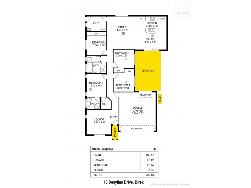 18 Desyllas Drive, Direk SA 5110 Floorplan
