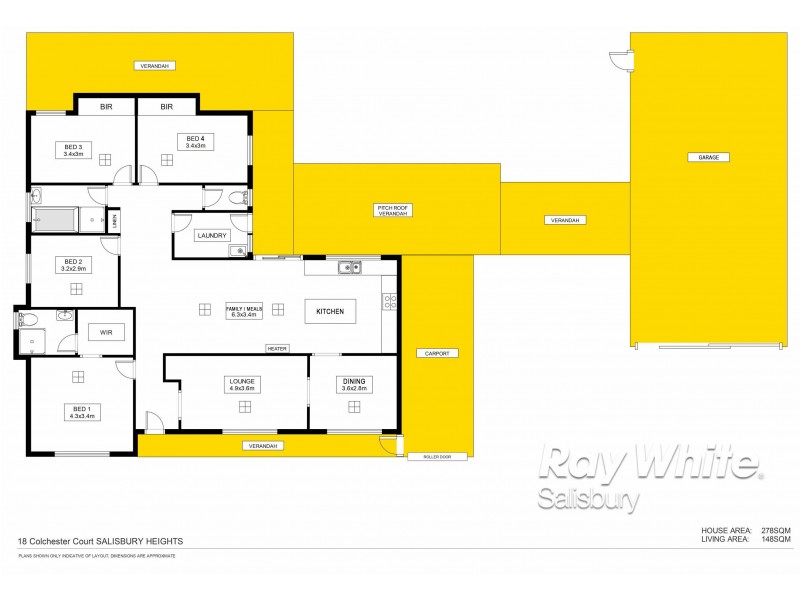 18-19 Colchester Court, Salisbury Heights SA 5109 Floorplan