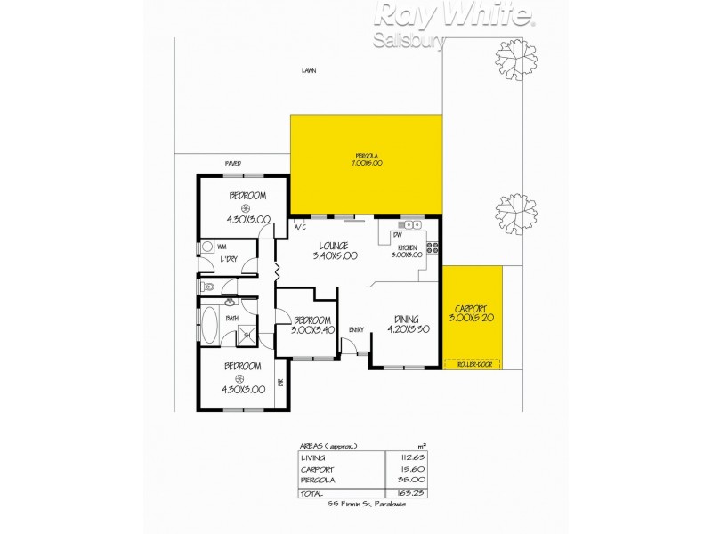 55 Firmin Street, Paralowie SA 5108 Floorplan