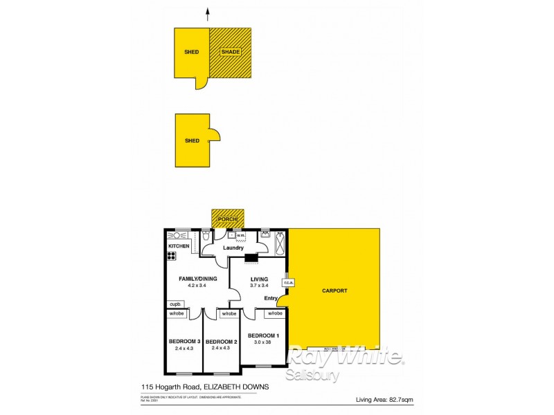 115 Hogarth Road, Elizabeth South SA 5112 Floorplan