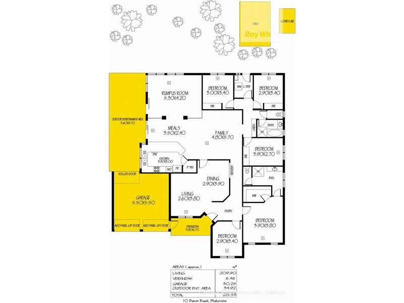 10 Baron Road, Blakeview SA 5114 Floorplan