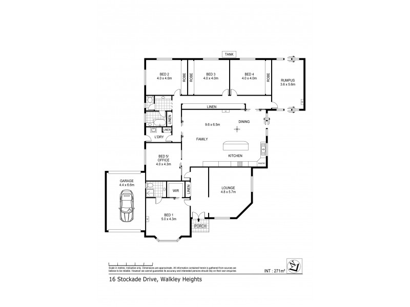 16 Stockade Drive, Walkley Heights SA 5098 Floorplan