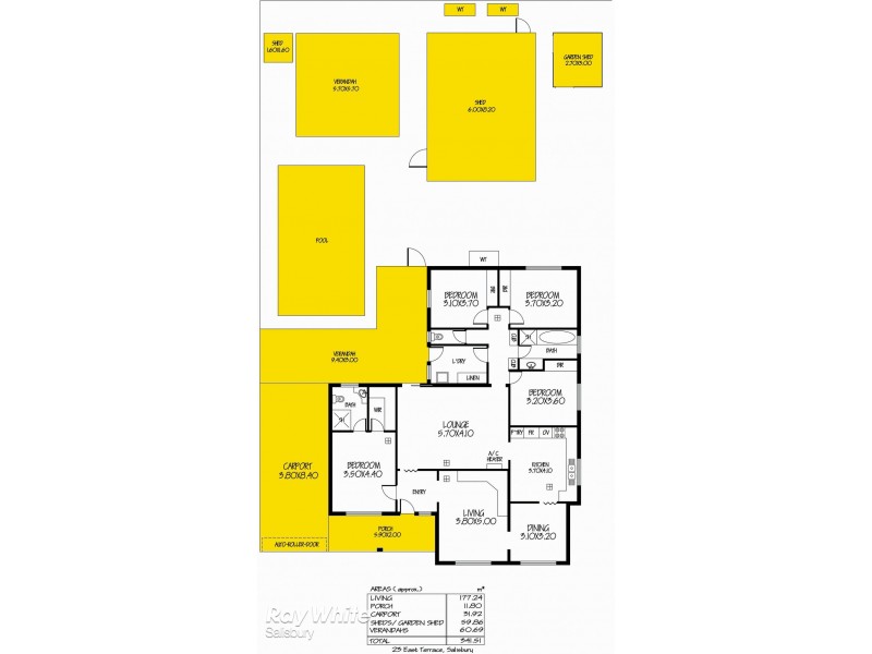 23 East Terrace, Salisbury SA 5108 Floorplan