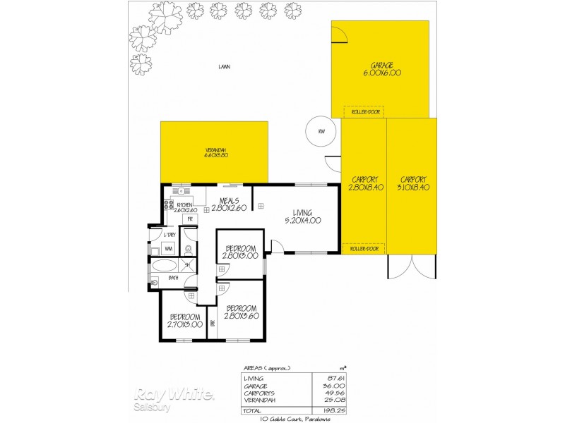 10 Gable Court, Paralowie SA 5108 Floorplan