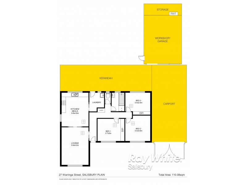 27 Warringa Street, Salisbury Plain SA 5109 Floorplan