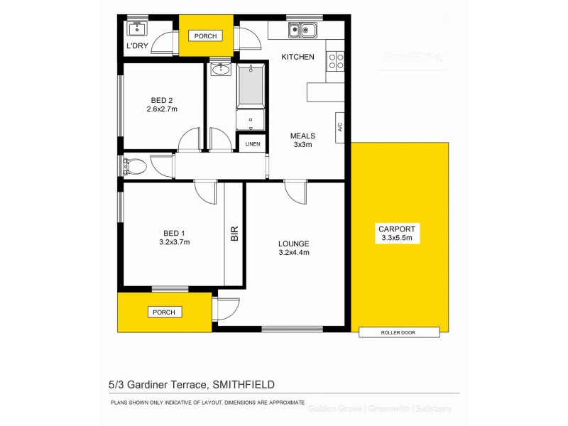 5/3 Gardiner Terrace, Smithfield SA 5114 Floorplan