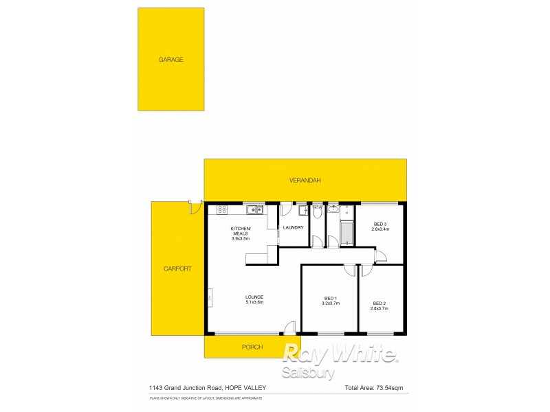 1143 Grand Junction Road, Hope Valley SA 5090 Floorplan