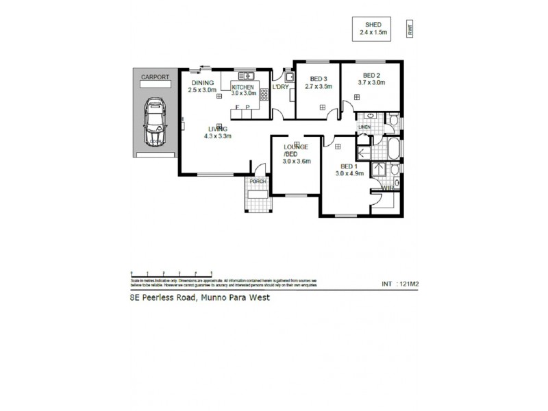 8C Peerless Road, Munno Para West SA 5115 Floorplan