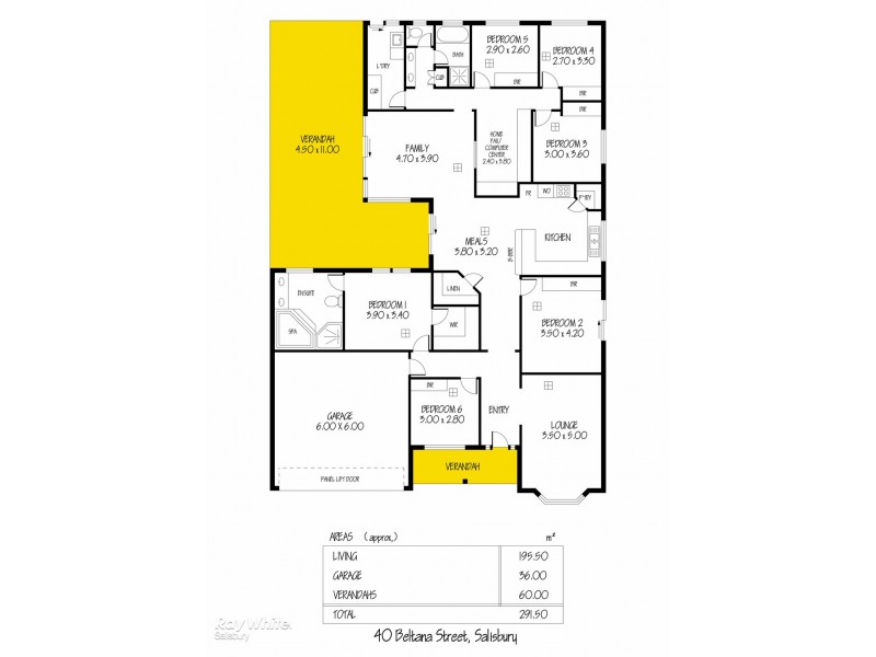 40 Beltana Street, Salisbury SA 5108 Floorplan
