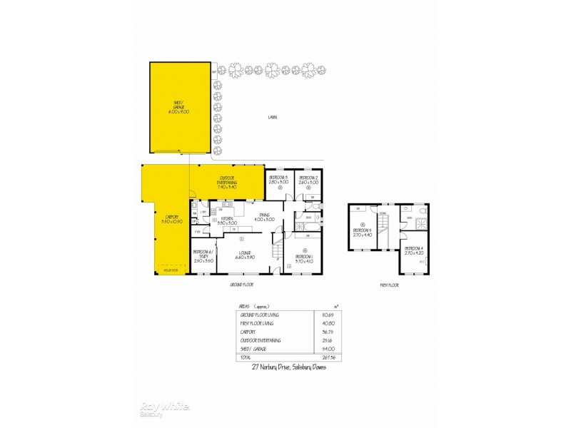27 Norbury Drive, Salisbury Downs SA 5108 Floorplan