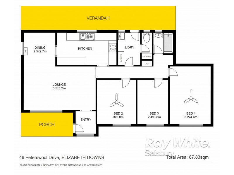 46 Peterswool Road, Elizabeth Park SA 5113 Floorplan