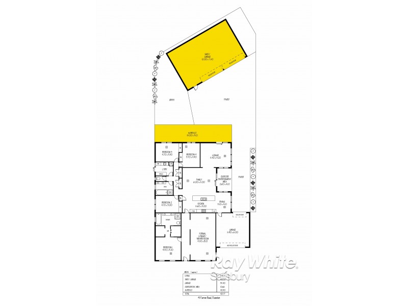 41 Farrow Road, Evanston SA 5116 Floorplan