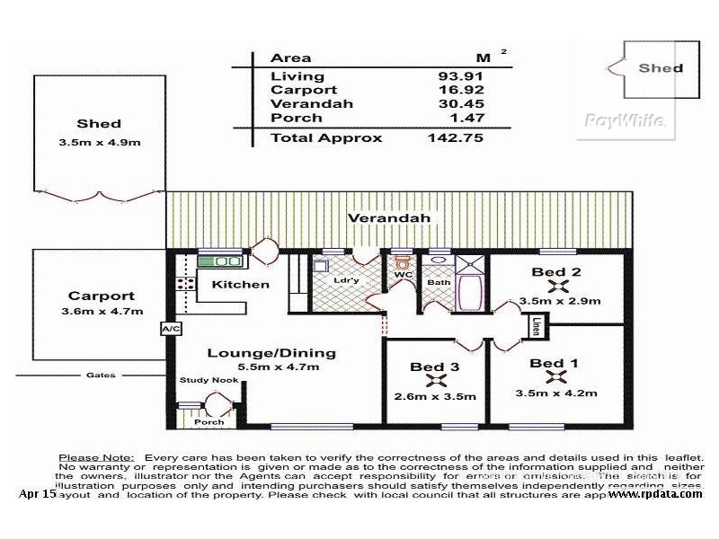25 Crabb Road, Smithfield Plains SA 5114 Floorplan