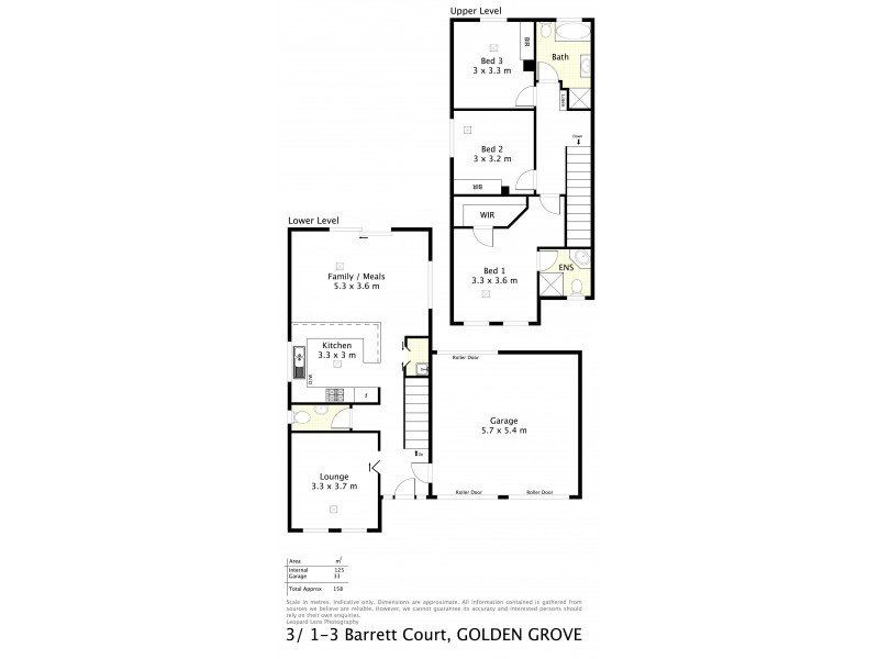3/1-3 Barrett Court, Golden Grove SA 5125 Floorplan