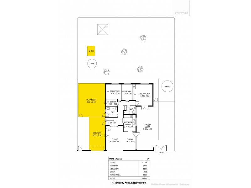 173 Midway Road, Elizabeth Park SA 5113 Floorplan