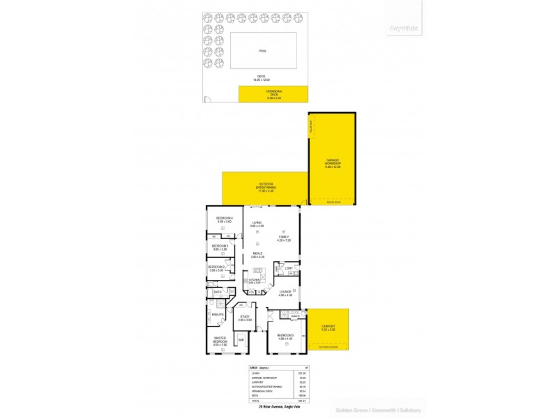 20 Briar Road, Angle Vale SA 5117 Floorplan