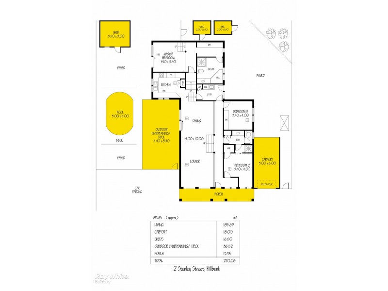 2 Stanley Street, Hillbank SA 5112 Floorplan