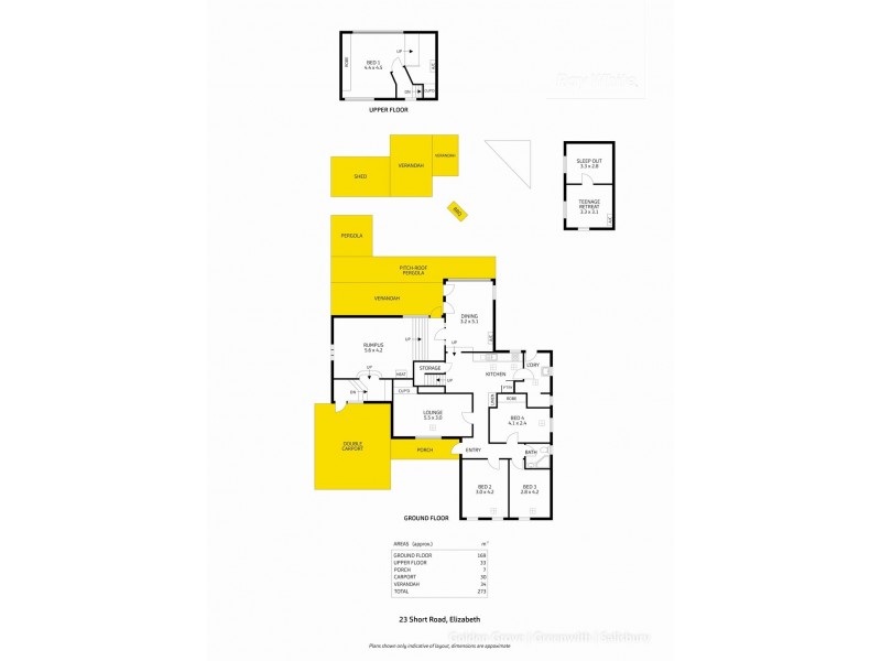 23 Short Road, Elizabeth SA 5112 Floorplan