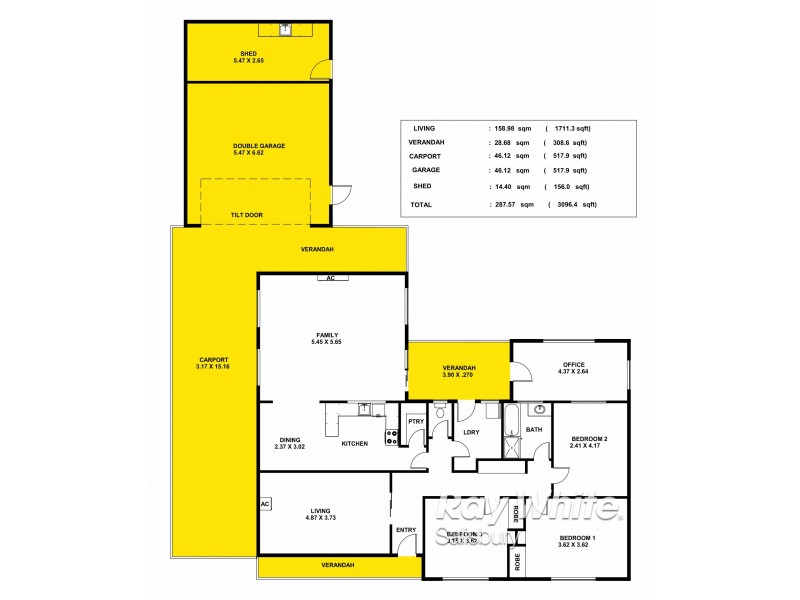 5 Sharon Avenue, Parafield Gardens SA 5107 Floorplan