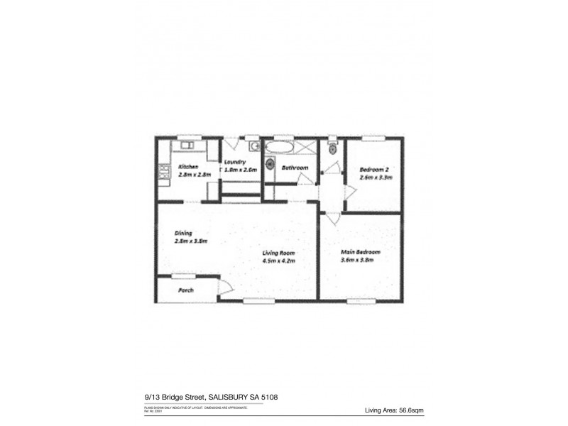 9/13 Bridge Street, Salisbury SA 5108 Floorplan