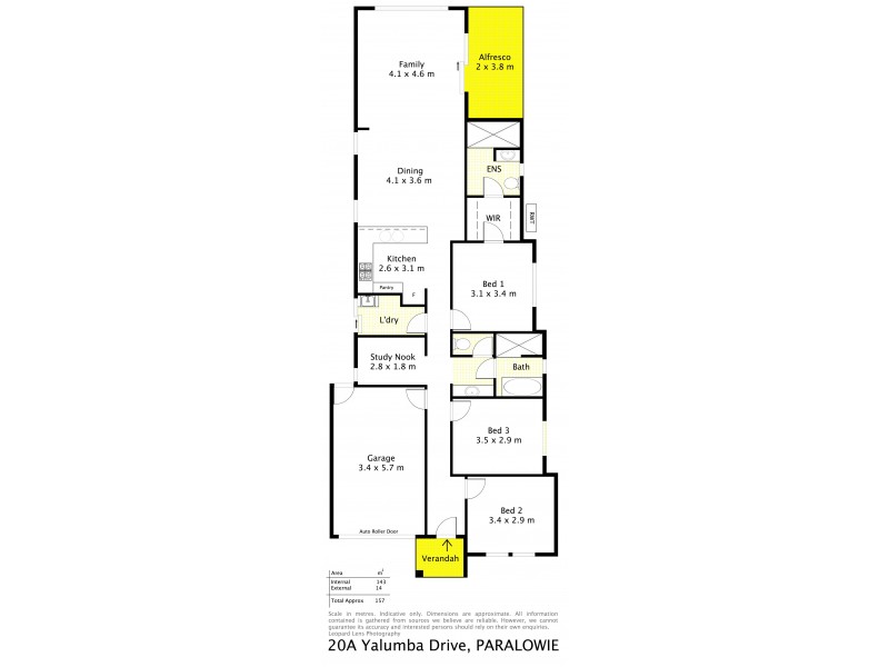 20A Yalumba Drive, Paralowie SA 5108 Floorplan
