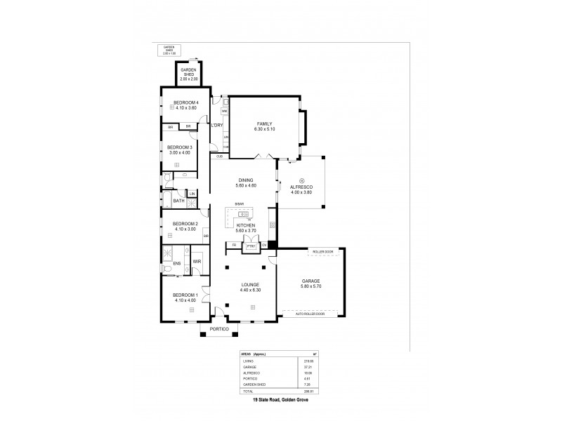 19 Slate Road, Golden Grove SA 5125 Floorplan