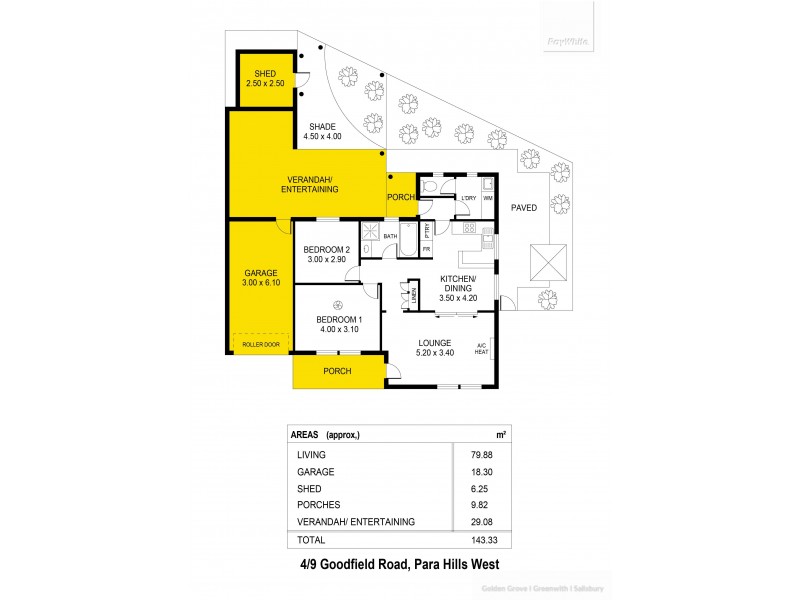 4/9 Goodfield Road, Para Hills West SA 5096 Floorplan