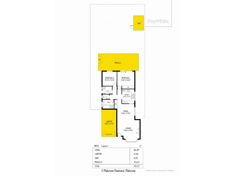 11 Blakeview Boulevard, Blakeview SA 5114 Floorplan