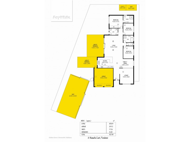 6 Manuella Court, Paralowie SA 5108 Floorplan