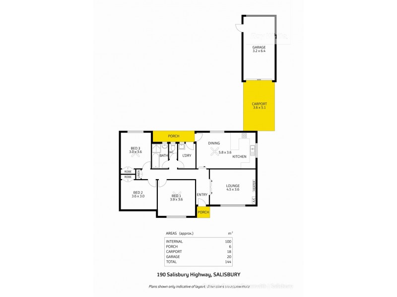 190 Salisbury Highway, Salisbury SA 5108 Floorplan