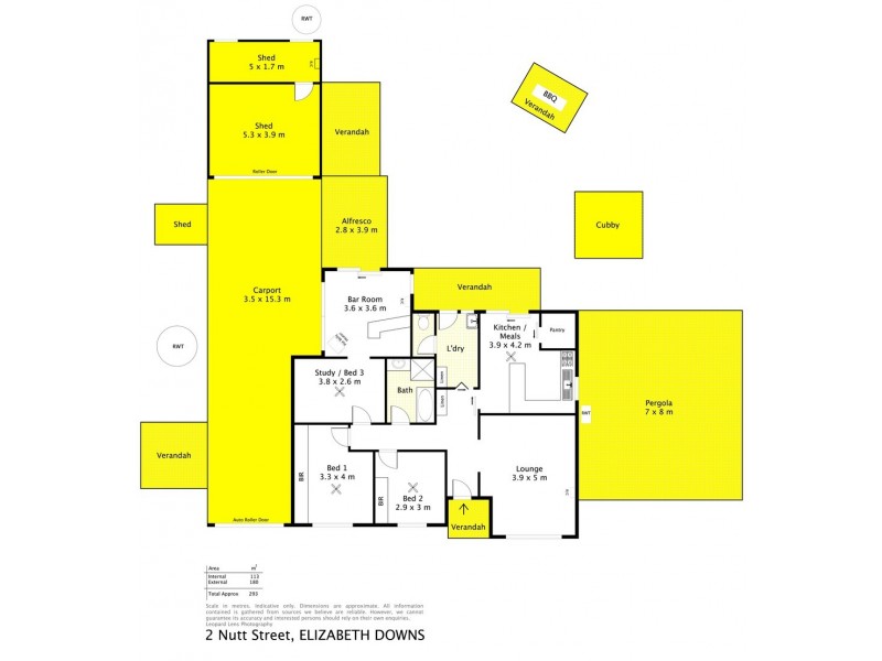 2 Nutt Street, Elizabeth Downs SA 5113 Floorplan