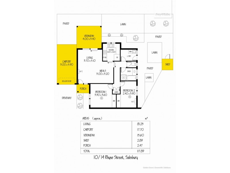 10/14 Rhyne Avenue, Salisbury SA 5108 Floorplan
