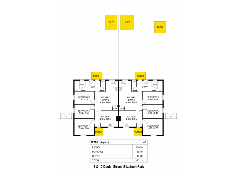 8 Daniel Street, Elizabeth Park SA 5113 Floorplan