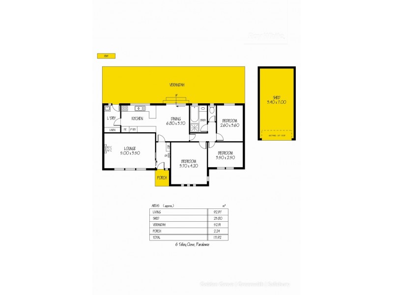 6 Tolley Close, Paralowie SA 5108 Floorplan