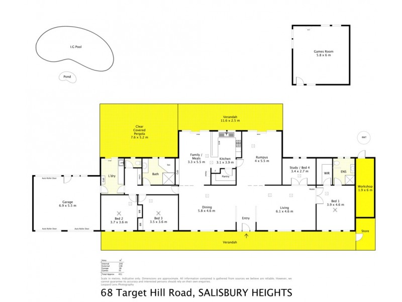 68 Target Hill Road, Salisbury Heights SA 5109 Floorplan