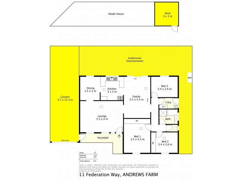 11 Federation Way, Andrews Farm SA 5114 Floorplan