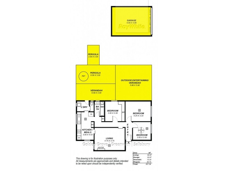20 McDonald Road, Parafield Gardens SA 5107 Floorplan
